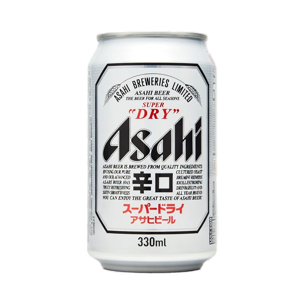 Asahi Super Dry Premium Lager 24x 330ml Cans