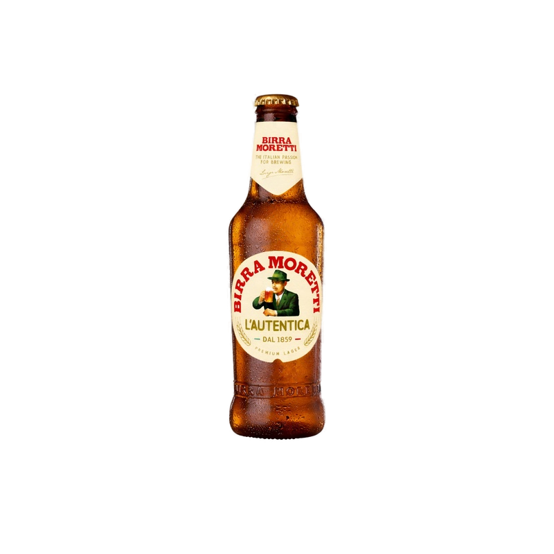 Birra Moretti Lager Beer  12 Bottles x330ml