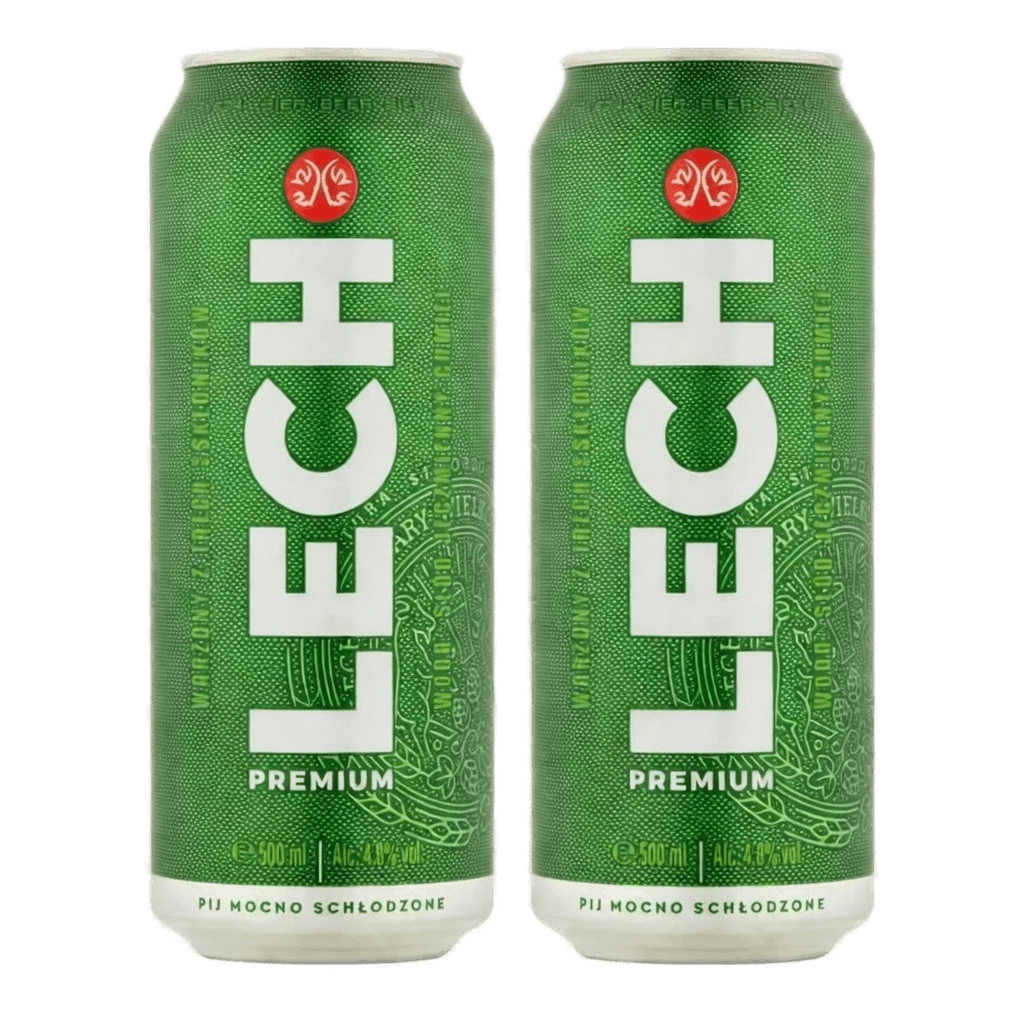 Lech Premium Lager 24 cans x 500ml