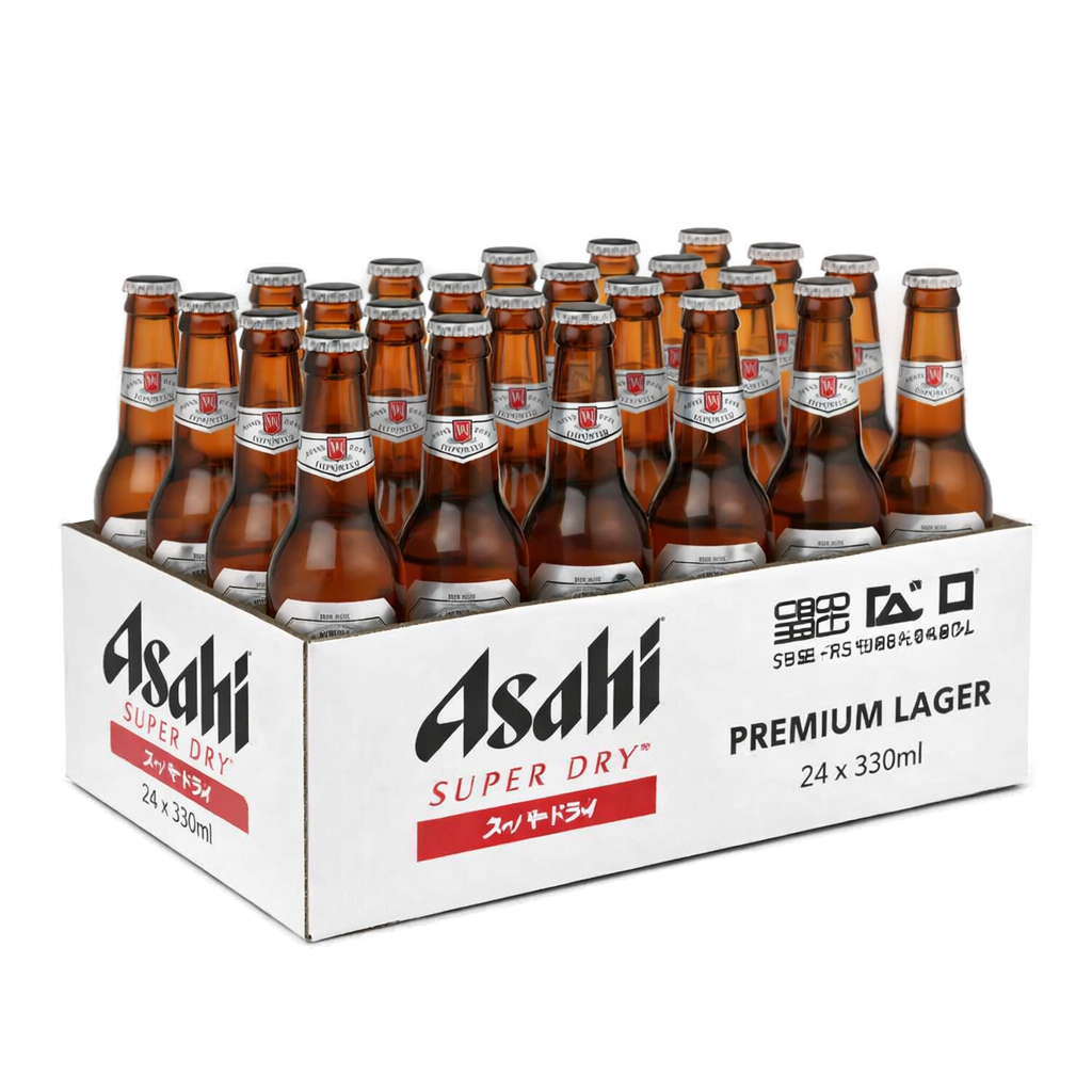 Asahi Super Dry Premium Lager 24x 330ml